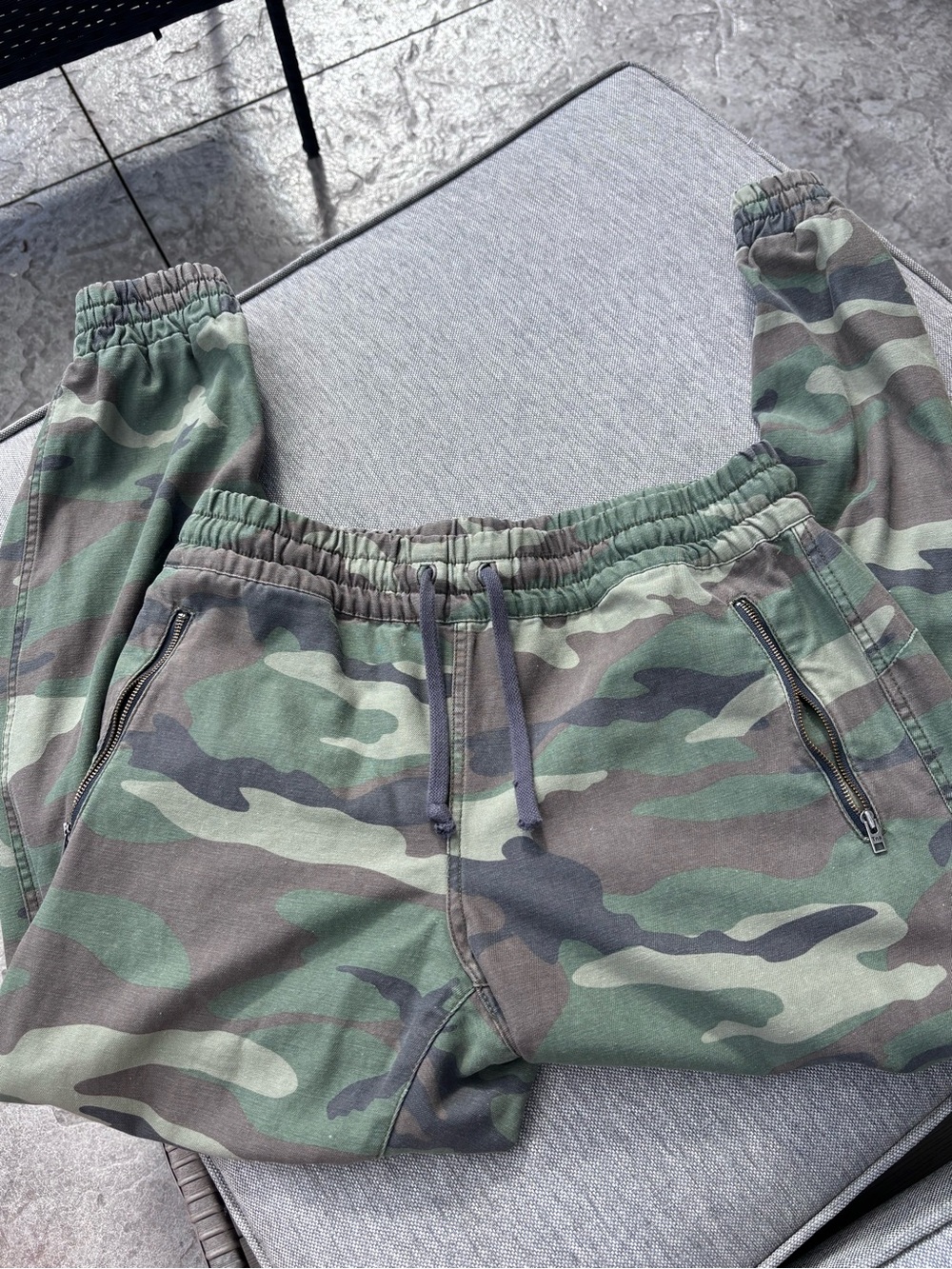 TNA Camo Joggers - Green/Olive